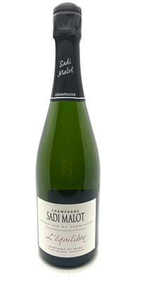 Champagne Sadi Malot grand vin de champagne L’equilibre brut