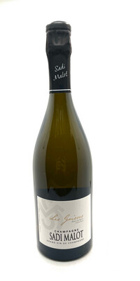 Champagne Sadi Malot Grand con de champagne Les Goisses Blanc de noirs extra brut