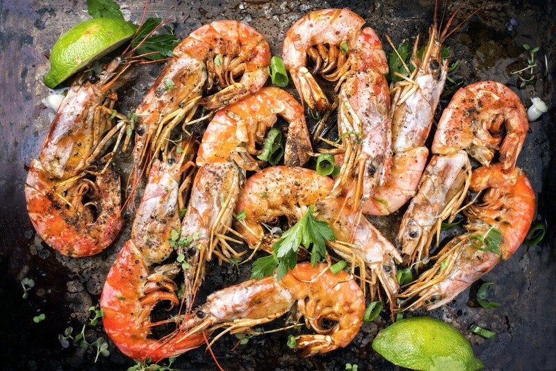 1kg de Gambas Royale à partager - Relais du Petit-Bourg
