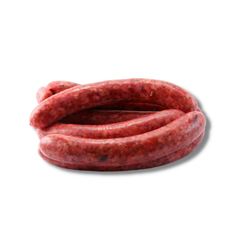Saucisse de ménage à cuire aux poireaux - Boucherie Dubuis