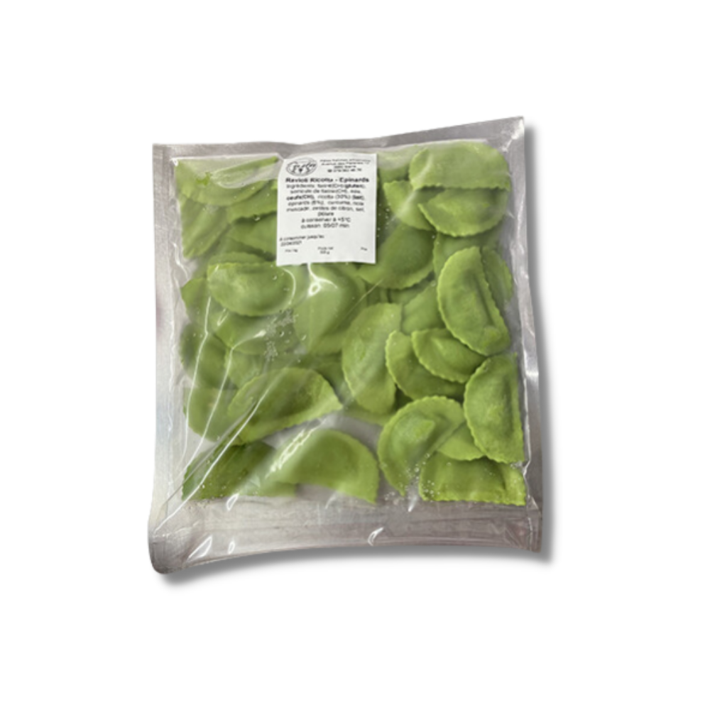 Raviolis aux légumes verts 250g