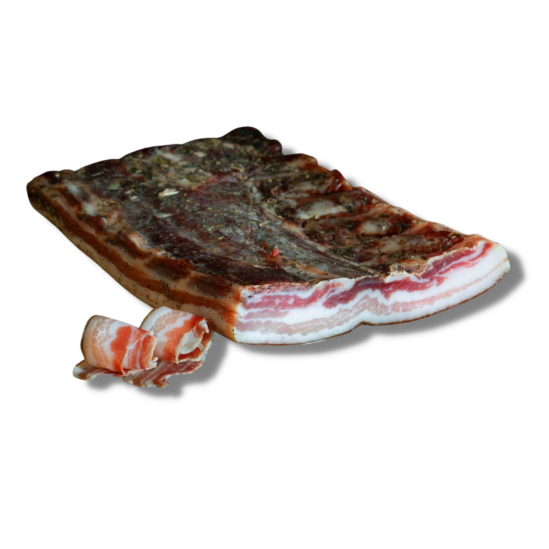 Lard sec du Valais IGP 300 gr - Salaisons d'Anniviers