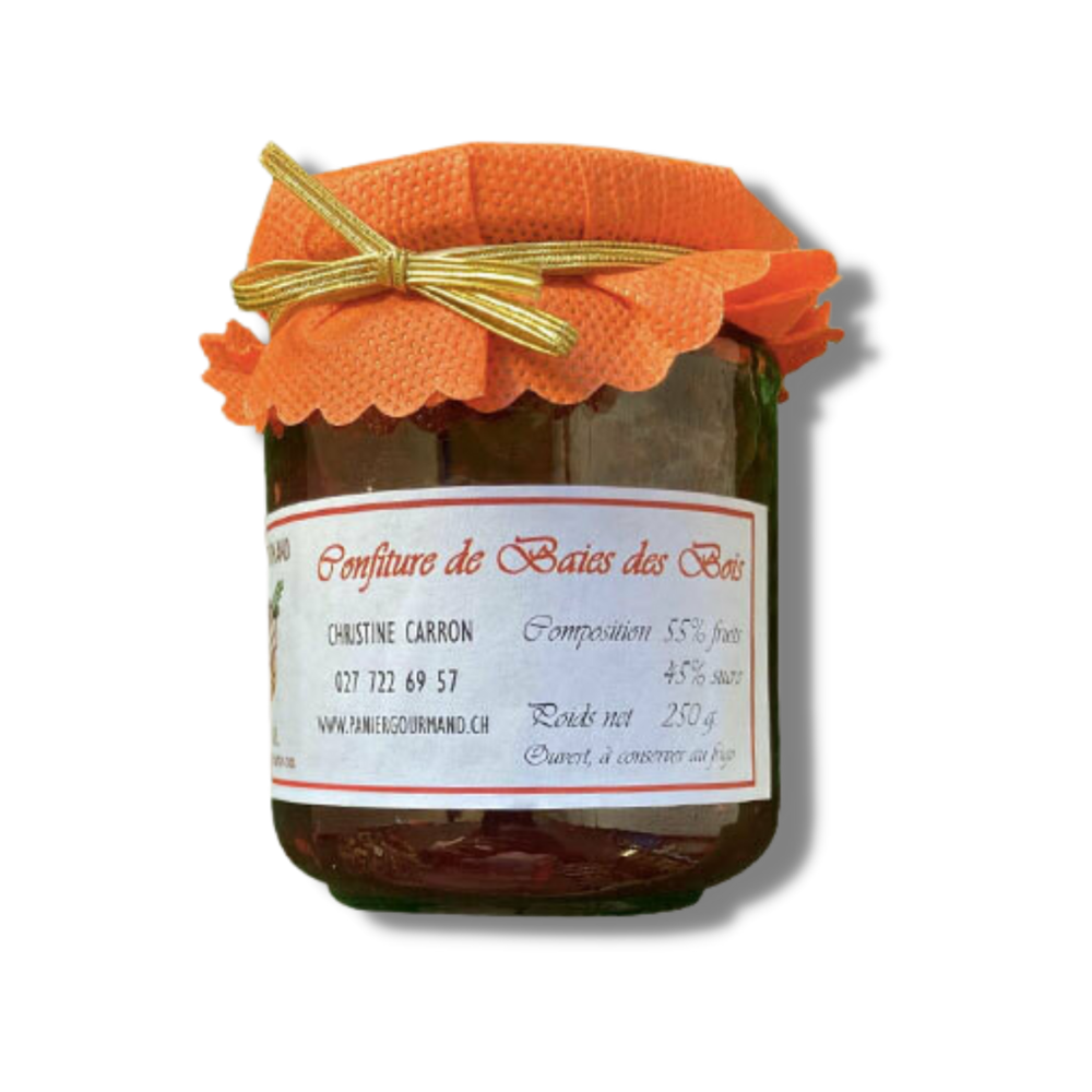 Confiture Baies des bois - Panier Gourmand