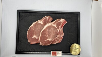 Côte de porc marque Valais 2 pièces 500g - Planchamp