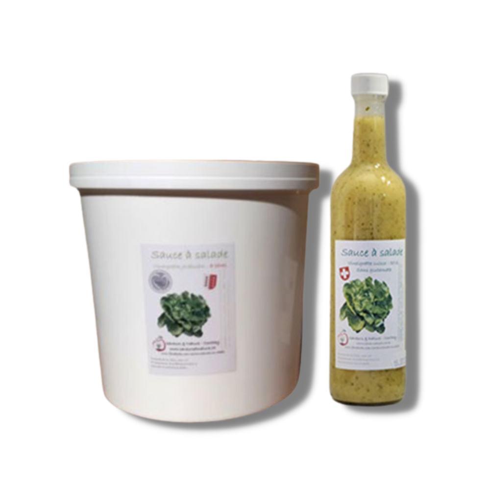 Sauce à salade “Vinaigrette Jardinière” 5l - La Vignolle