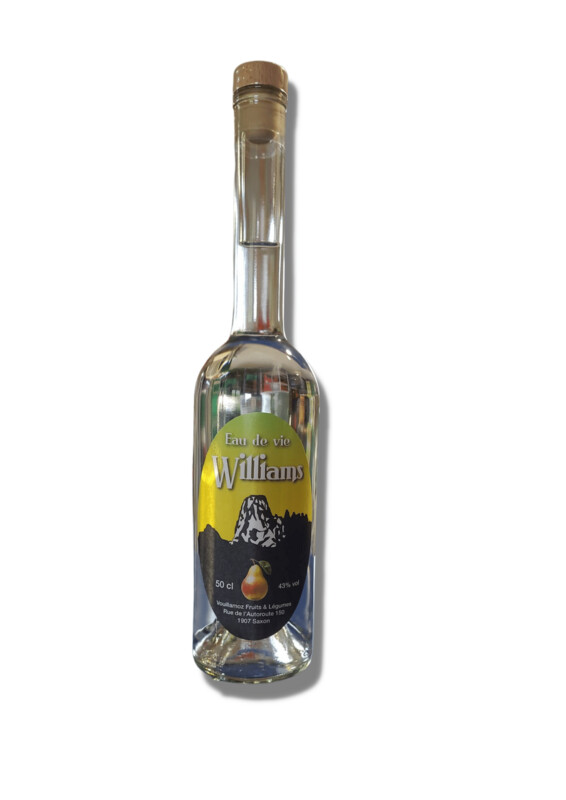 Eau de Vie poire Williams - Vouillamoz Fruits 