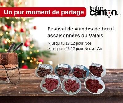 Festival de fondue assaisonnée 250g (11 Boucheries du Valais)