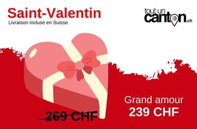 Coffret St-Valentin "Grand Amour"