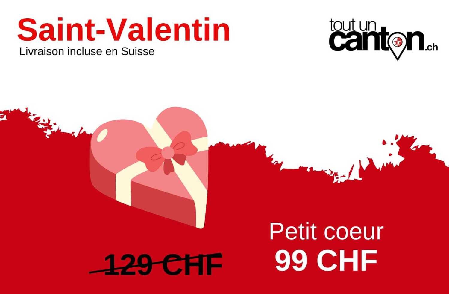Coffret St-Valentin "Petit coeur"