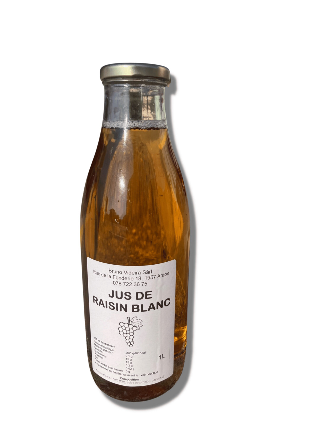 6 X Jus de Raisin blanc 1l