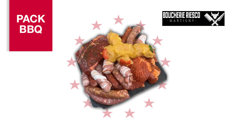 Pack barbecue 4 à 6 personnes - Boucherie Riesco