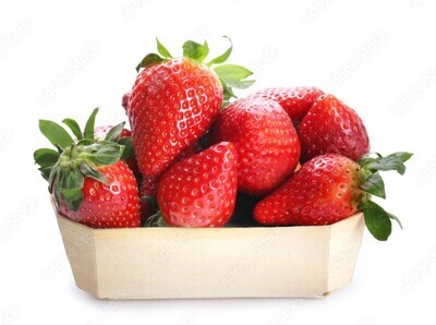 Barquettes de fraises du Valais 500g
