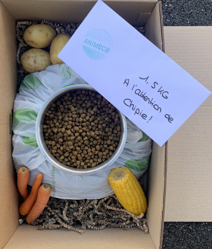 Sacs de croquettes "Poulet Junior" pour chats