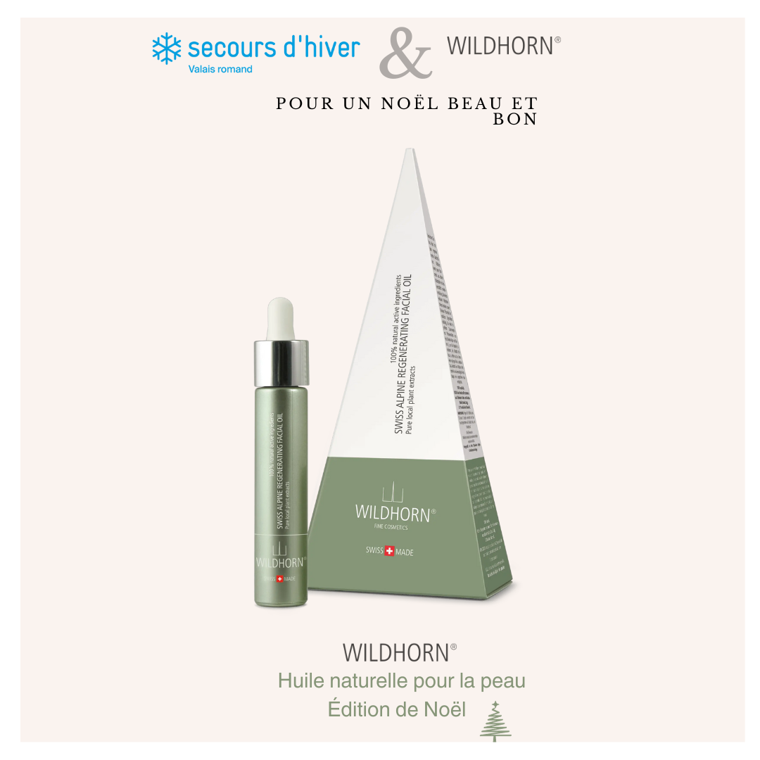 Huile naturelle pour la peau  Édition de Noël - Wildhorn
