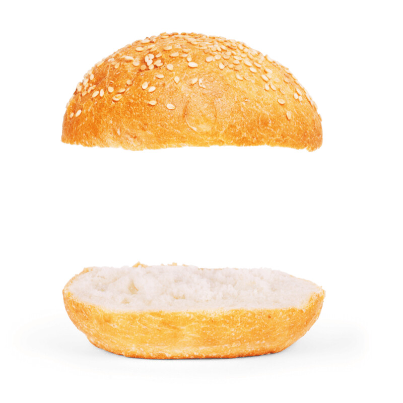 Petit pain Hamburger sésame - La Gourmandine