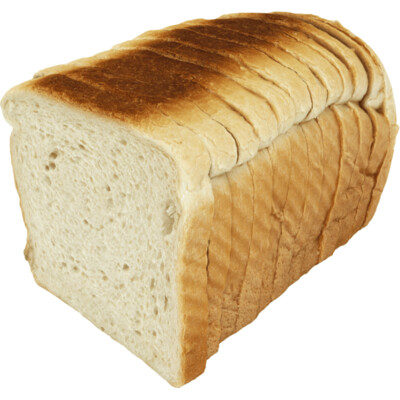 Pain toast carré moyen 30 cm coupé - La Gourmandine