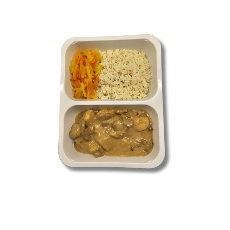 Emincé de poulet champignons (7) - La Main gourmande