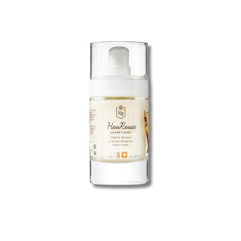 Crème visage peaux mixtes - HeuReuse Cosmétiques
