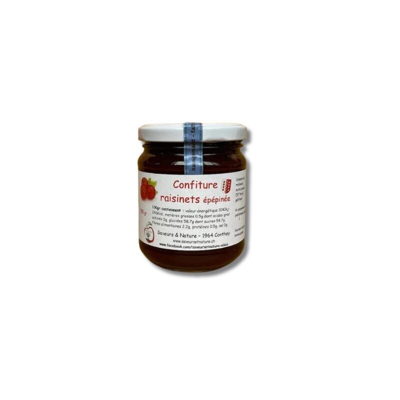 Confiture de raisinets épépinée - La Vignolle