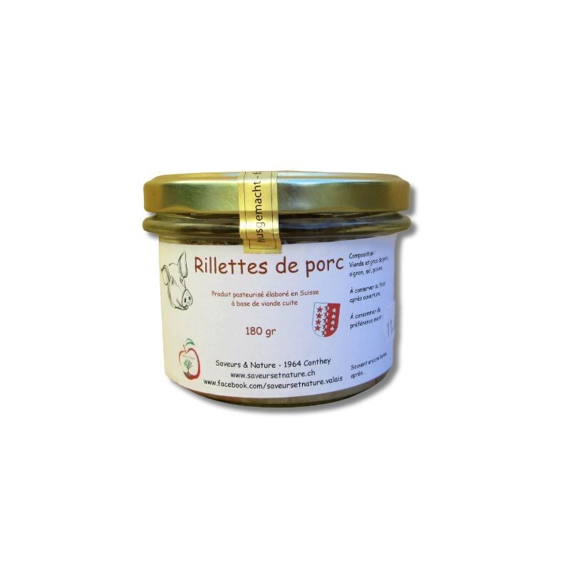 Rillettes de porc - La Vignolle