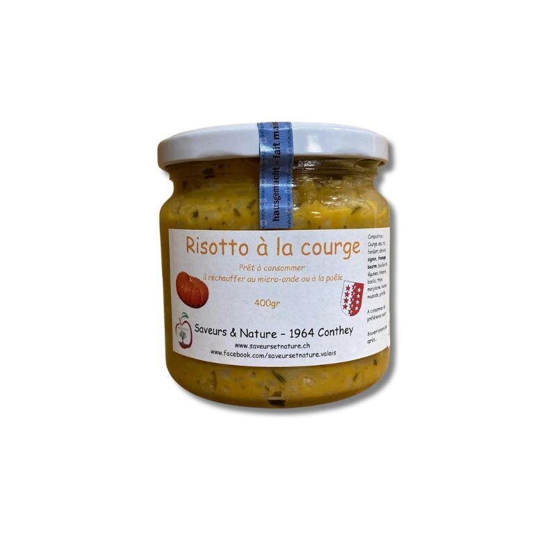 Risotto à la courge - La Vignolle