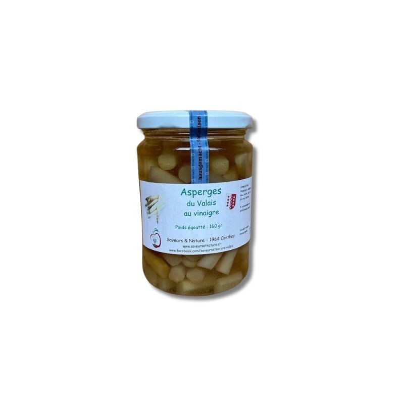 Asperges du Valais au vinaigre - La Vignolle