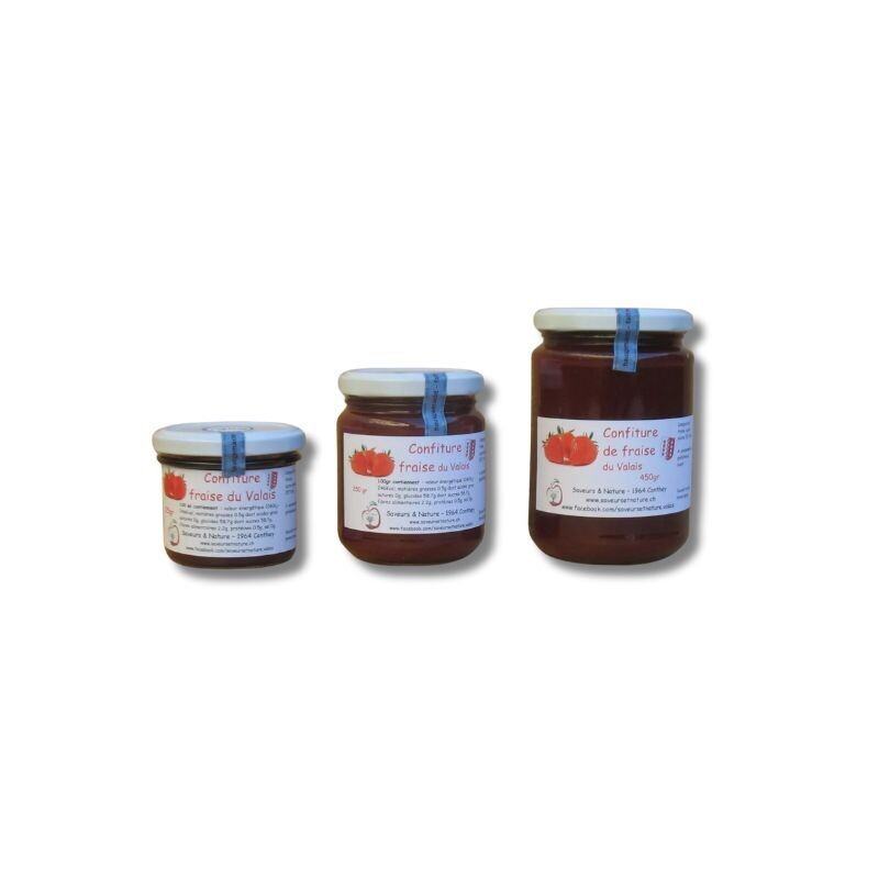 Confiture de fraise  - La Vignolle