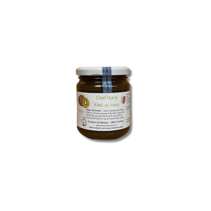 Confiture de kiwi du Valais - La Vignolle