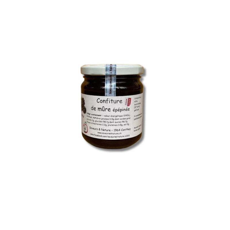 Confiture de mûre épépinée - La Vignolle