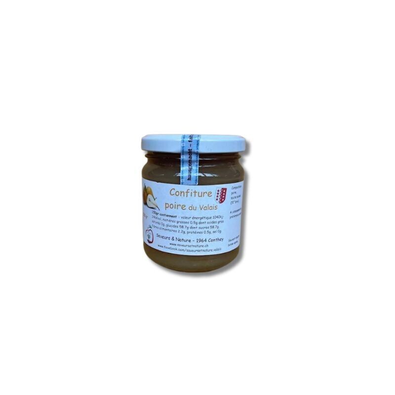 Confiture de poire du Valais - La Vignolle