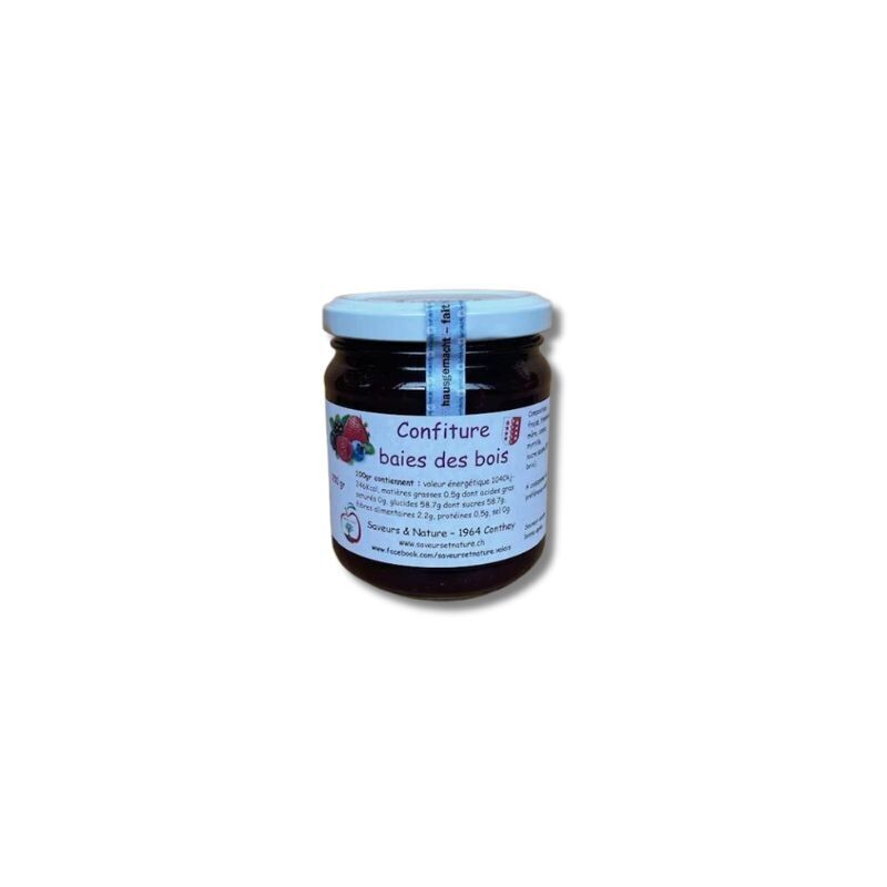 Confiture de baies des bois - La Vignolle