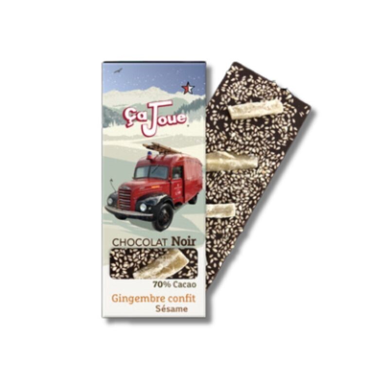 Ça joue pour les pompiers (Ref-BN8) - Chocolat du Val de Bagnes