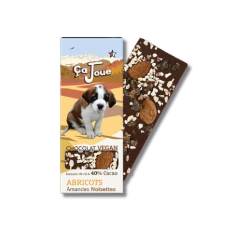 Ça joue pour les petits St-Bernard (Ref-BV4) - Chocolat du Val de Bagnes