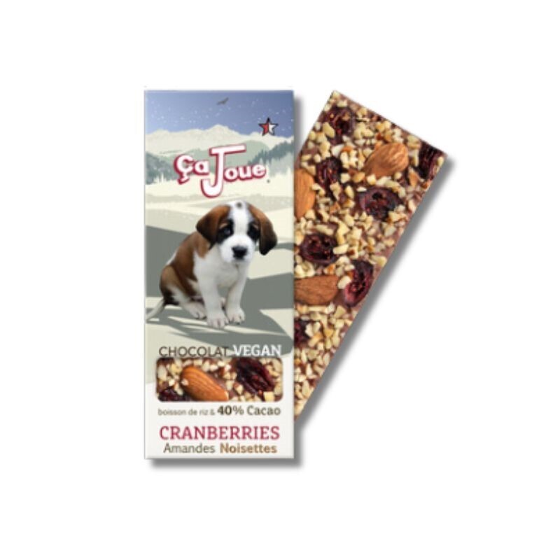 Ça joue pour les petits St-Bernard (Ref-BV5) - Chocolat du Val de Bagnes