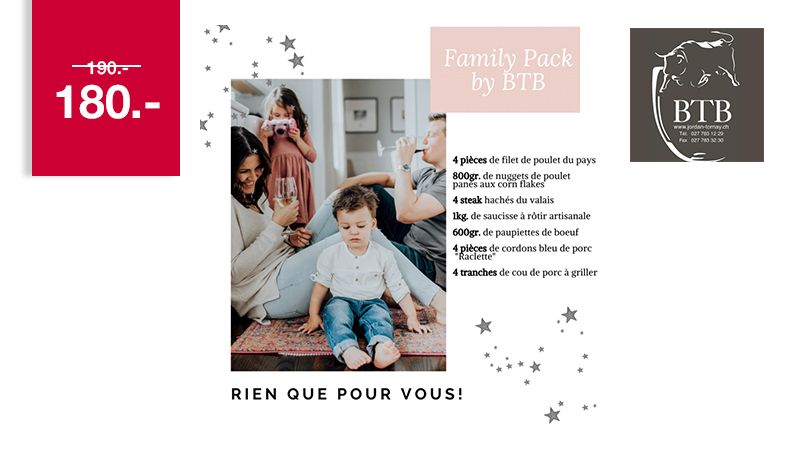 Le pack familial - BTB