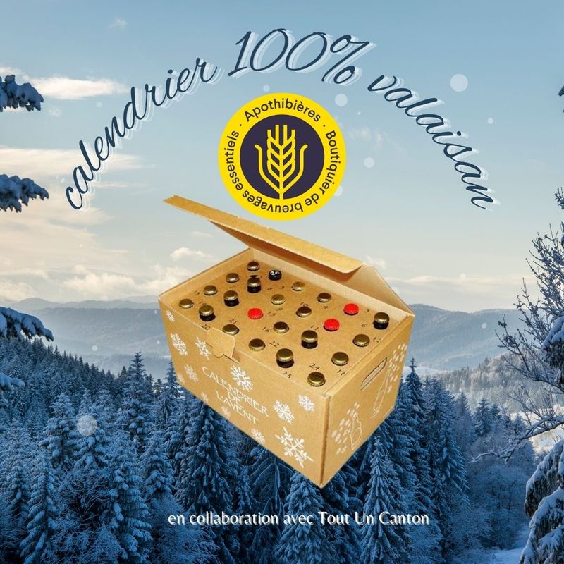 Calendrier de l&#39;Avent des bières du Valais