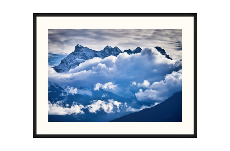 Photograph of the Dents du Midi
