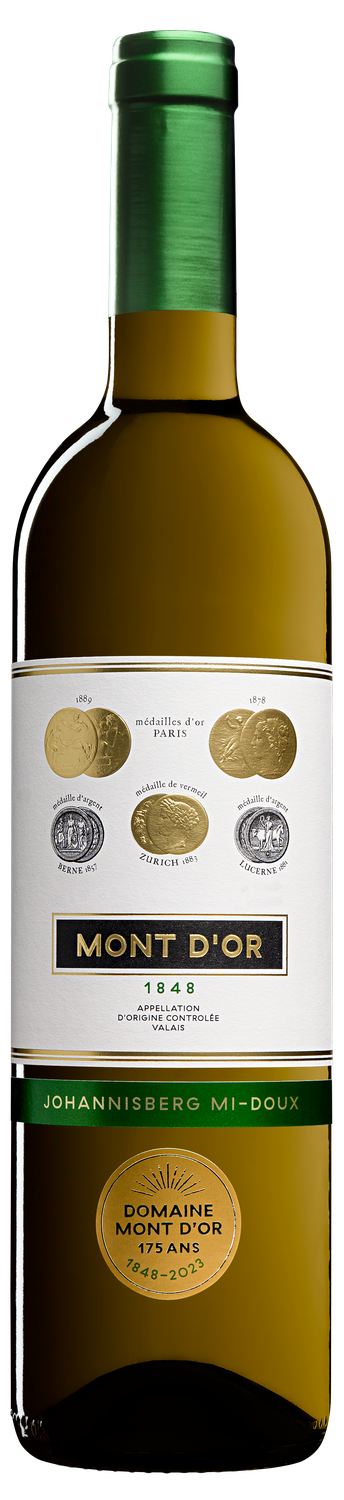 6 x Johannisberg Mont D&#39;Or 75 cl - Domaine Mont d&#39;Or