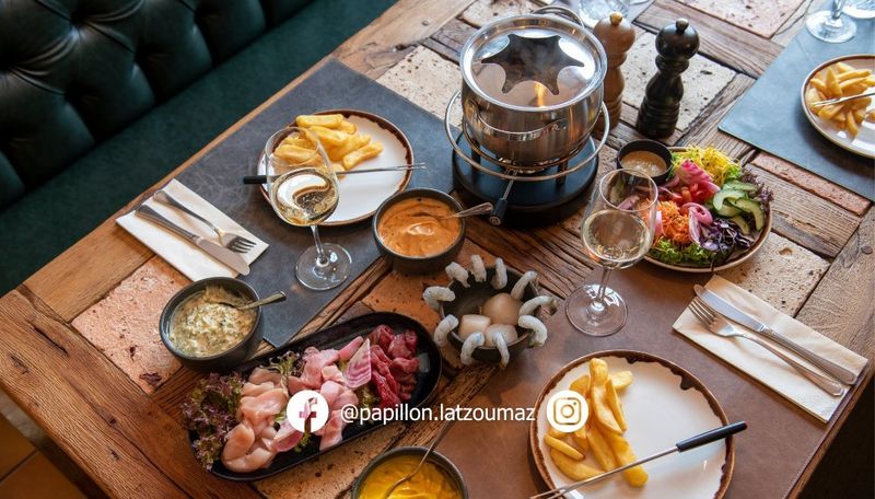 Fondue terre et mer Royale - Le Papill&#39;on