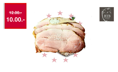 Jambon à l&#39;os en tranche 400gr - BTB