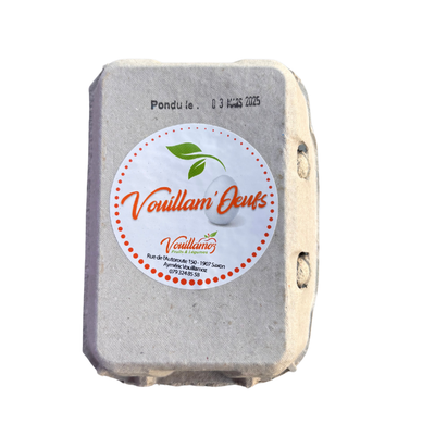 6 gros œufs CH 63gr+ - Vouillamoz Fruits