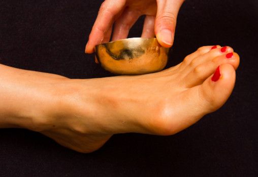 Massage des pieds au bol Kansu 60 min