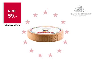 Fromage à raclette AOP - Laiterie d&#39;Orsières