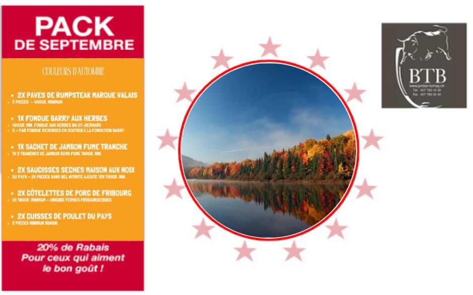 Pack du mois de septembre - BTB