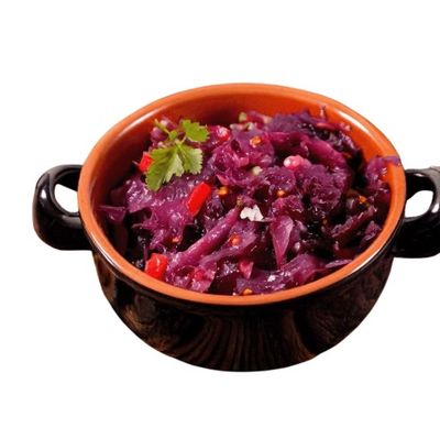 Choux rouges braisés au cassis 500g - BTB