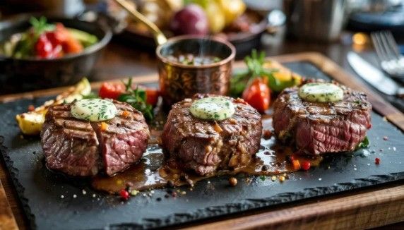 Trio de chasse sur ardoise - Chez Pepone