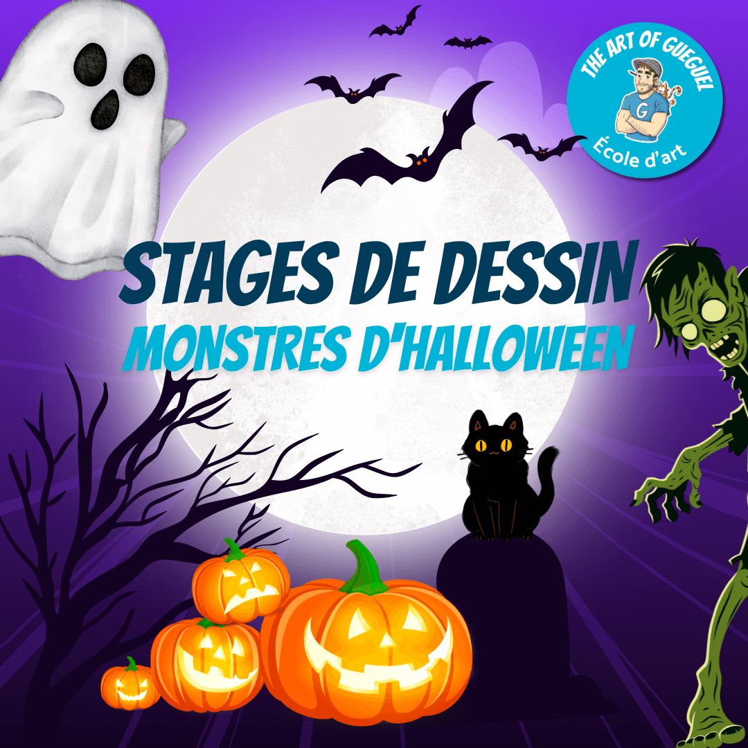 Stage de Dessin Halloween - The Art of Gueguel