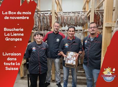 La Box du mois de novembre - Boucherie La Lienne