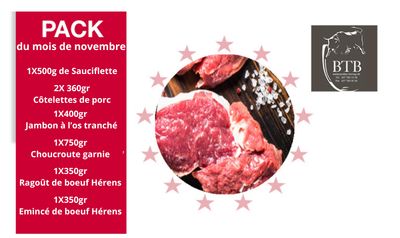 Le pack du mois de Novembre - BTB