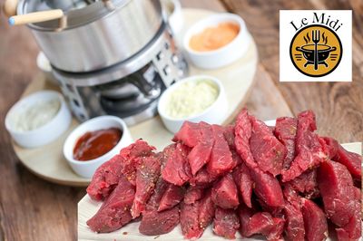 Menu Fondue Glareyarde - Restaurant Le Midi